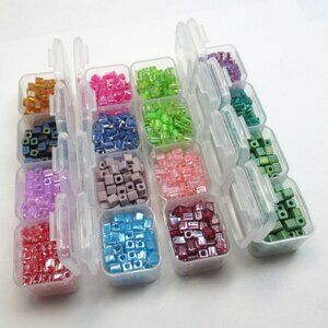 4mm Miyuki Cube beads